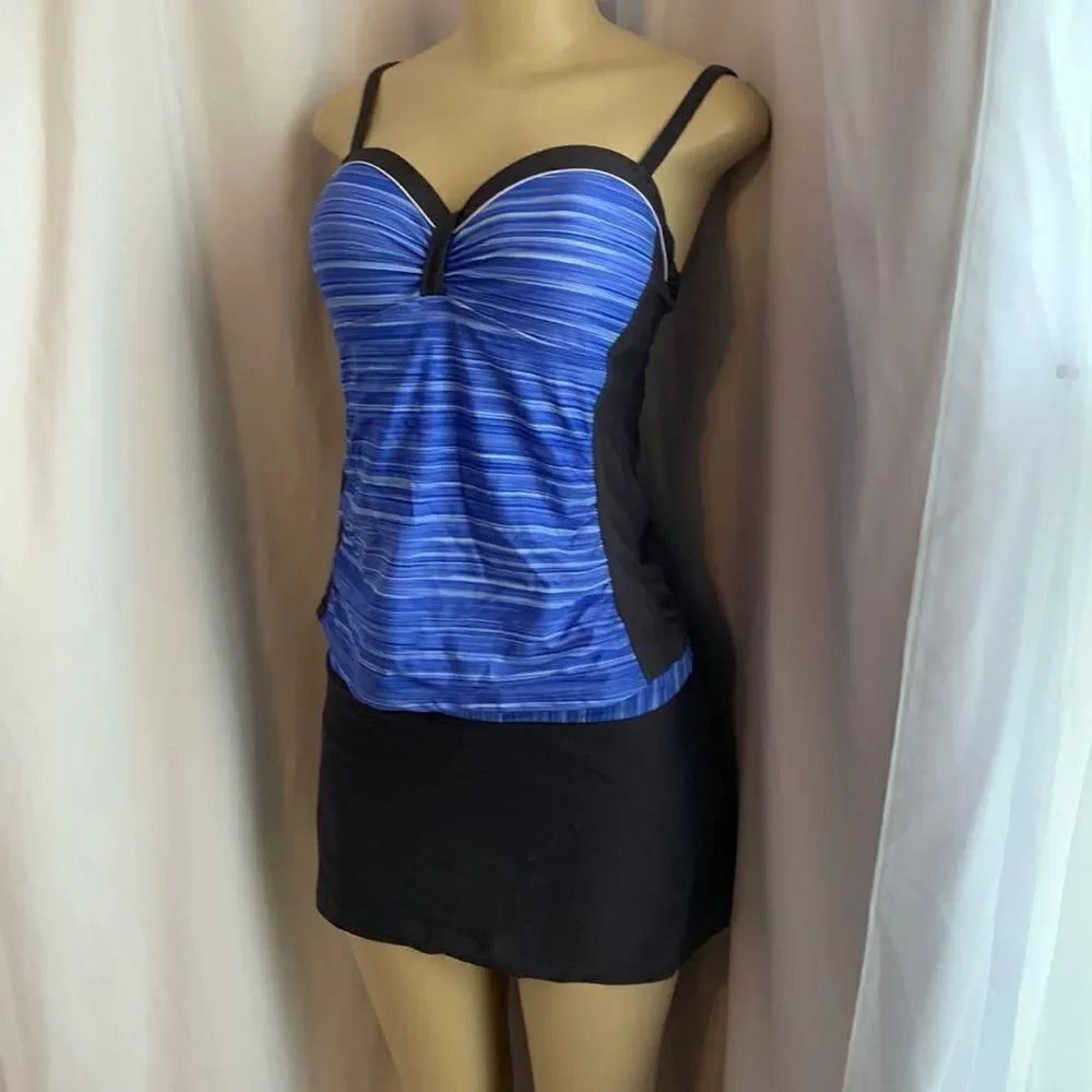 Designer Ladies Swimsuit Swimwear 2-Piece Tankini M